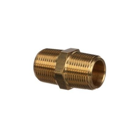 LANCER BRASS HEX NIPPLE 3/4 MPT X 3/4 112XJ